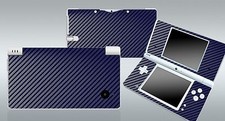 Blue carbon fiber vinyl decal - carbon,