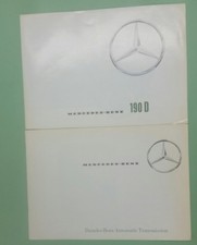 1963 Mercedes-Benz 190D and