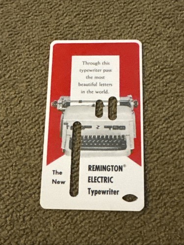 Remington rand typewriter - remington,