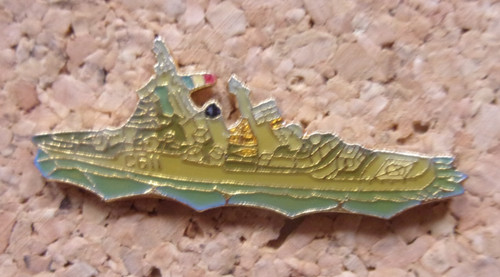 Pin croiseur lance - croiseur, "
