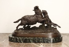 Bronze animalier Chien et