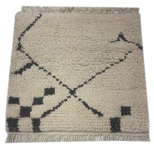 Tapis fait main 60x60 100 - tapis,