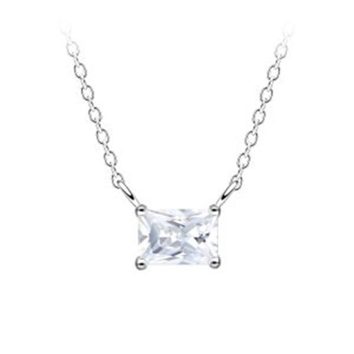 Collier pendentif rectangle