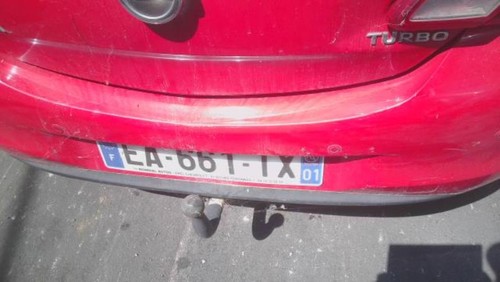 Pare choc arriere opel - corsa, e