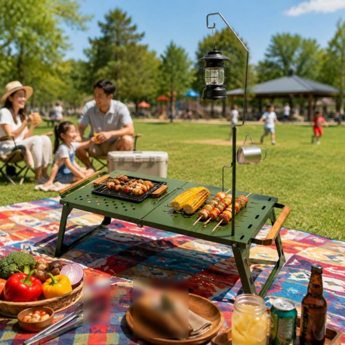 Table barbecue pliable - barbecue,