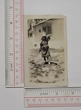 Little girl dressed American