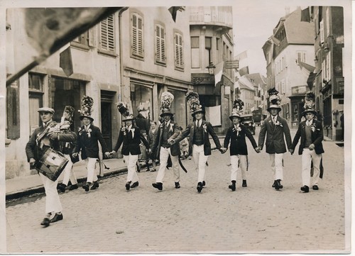 Ribeauville 1930 foire du - ribeauville,