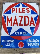 Plaque Émaillée Publicitaire