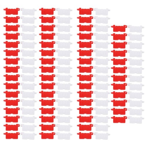 120 pieces barrière rouge - 120,