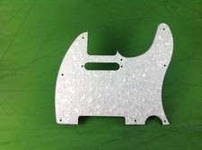 4-PLY TELE TELECASTER PICKGUARD FOR FENDER GUITAR WITH PEARL WHITE