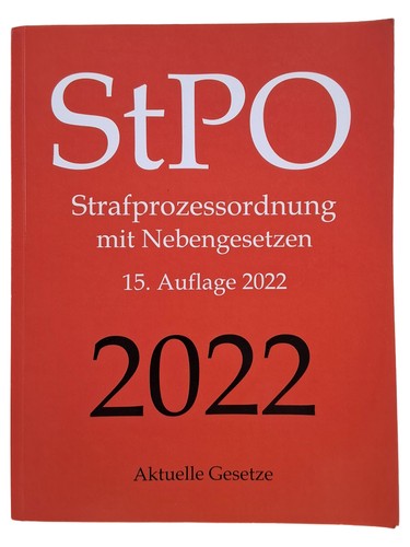 Stpo code procédure - de,