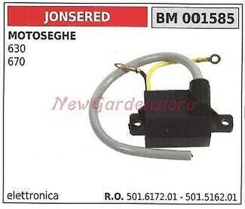 Bobine allumage jonsered - bobine, d'allumage