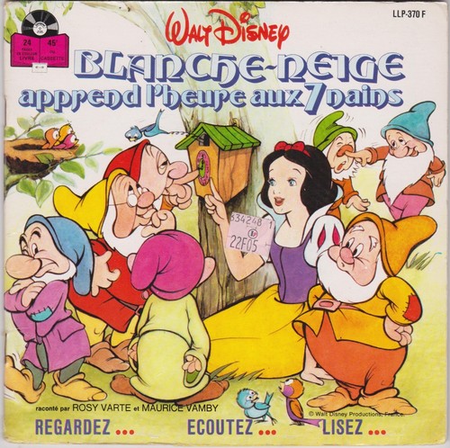 Blanche neige apprend heure - blanche, l'heure