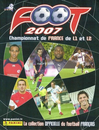 Panini foot 2007 ligue - foot,