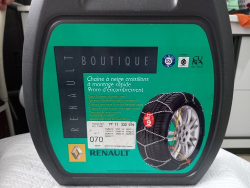 Chaine neige renault 9mm - chaine,