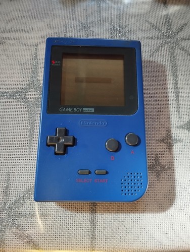 Game boy pocket bleue lire - bleue,,