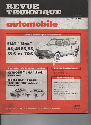 Fiat uno essence 55 - 45, 70