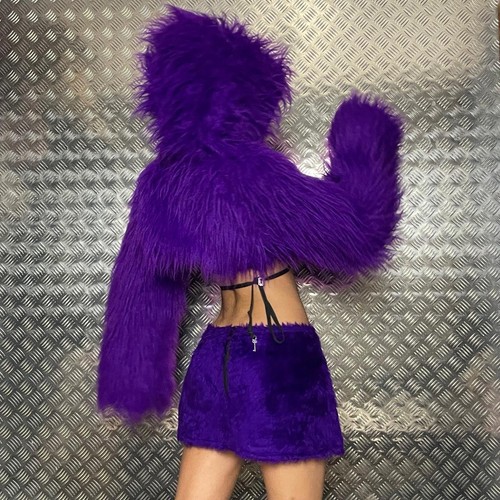 Yeti purple monster - yeti, fluffy