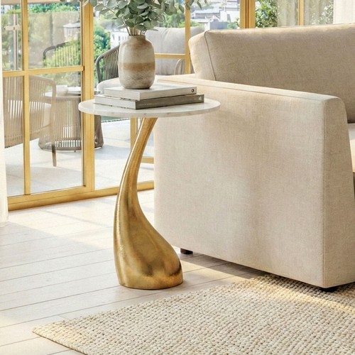 Table appoint 45cm marbre - table, d'appoint
