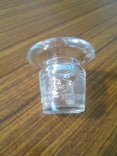 Encrier en verre pour pupitre