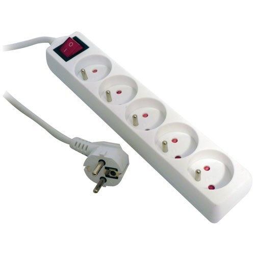 Bloc multiprise prises avec - 5,