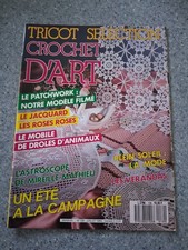 crochet d'art "N° 139 " un été à la campagne