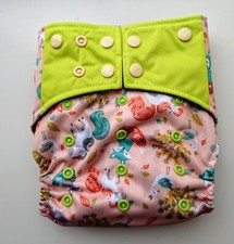 Couche de poche imperméable à vie avec insert en bambou / 0-3 ans