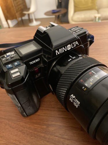 Minolta 7000 objectif lens - minolta,