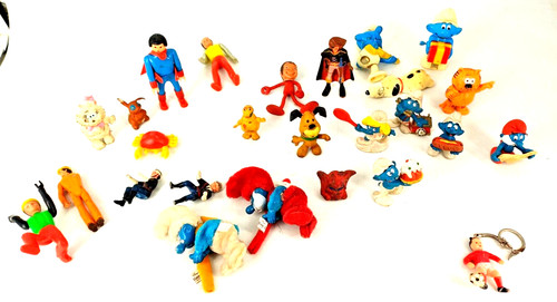 Lot figurines pvc schtroumpf - figurines,