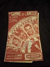 Partition La gamme et l'amour