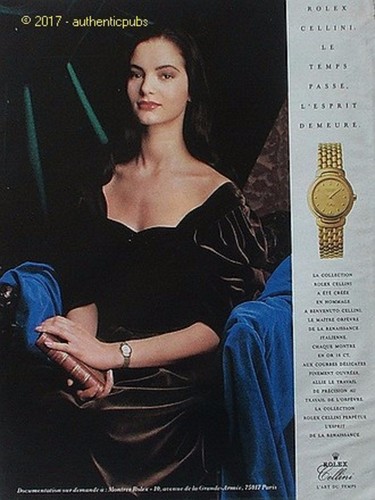 Publicite rolex montre cellini - montre,