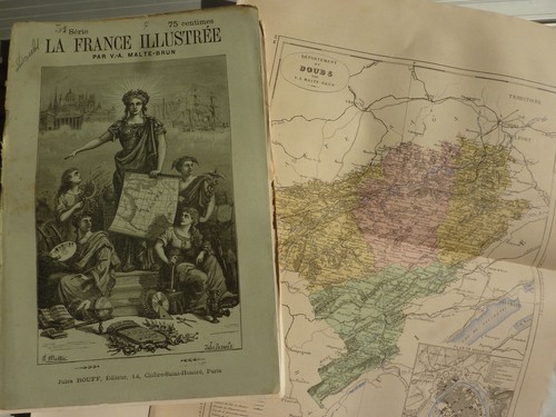 France illustrée malte - malte, brun