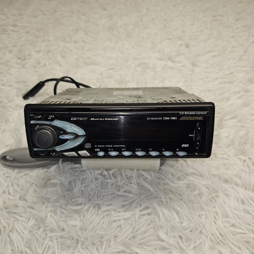 Alpine cdm 7861 receiver - alpine, cd