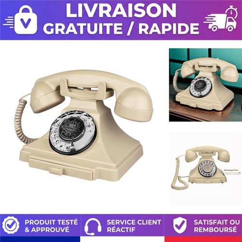 Téléphone fixe rétro