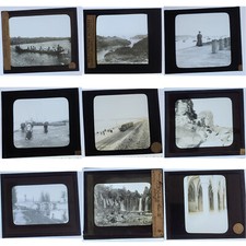 DIAPOS anciennes - Plaques de Verre - MOLTENI - RADIGUET & MASSIOT - Scènes de V