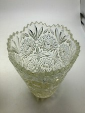 Vase ancien en cristal ou