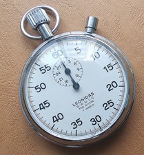 Montre De Poche Chronomètre Leonidas S.A.V.I.C. Vintage 55 MM Fonctionnelle