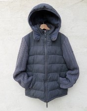 Blouson bi matière Chaud et épais TEDDY SMITH Taille M Gris souris