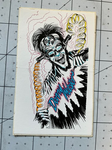 Vintage 1980s skateboard decal - 1980s,