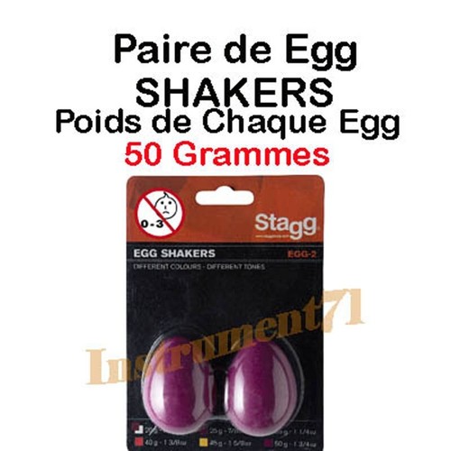 Paire maracas shakkers - paire,