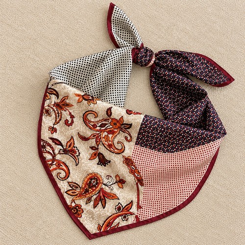 Foulard carré 100 - %, soie