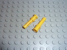 2 x LEGO TECHNIC Yellow pin