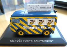 CITROEN TUB "BISCUITS BRUN"  1/43 Métal ALTAYA Comme NEUVE dans boîte cristal