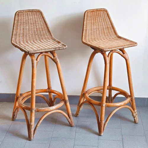 Paire tabourets bar - tabourets,