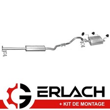 Echappement silencieux pour