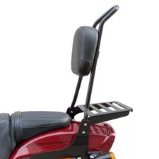 Dossier Chopper 50Cm Noir Avec