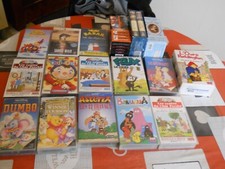 lot  vhs walt disney 