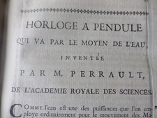 Texte + Planche   HORLOGE A