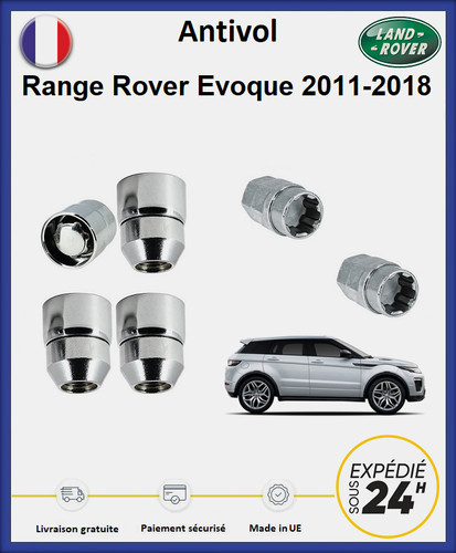 Ecrous antivol roues range - antivol,