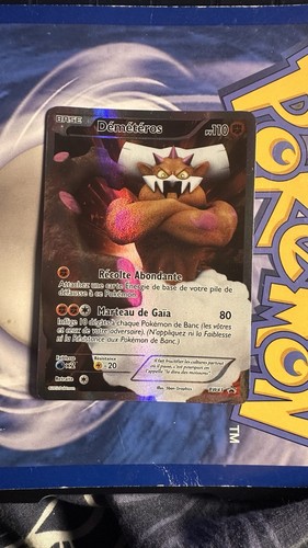 Carte pokémon démétéros - carte,